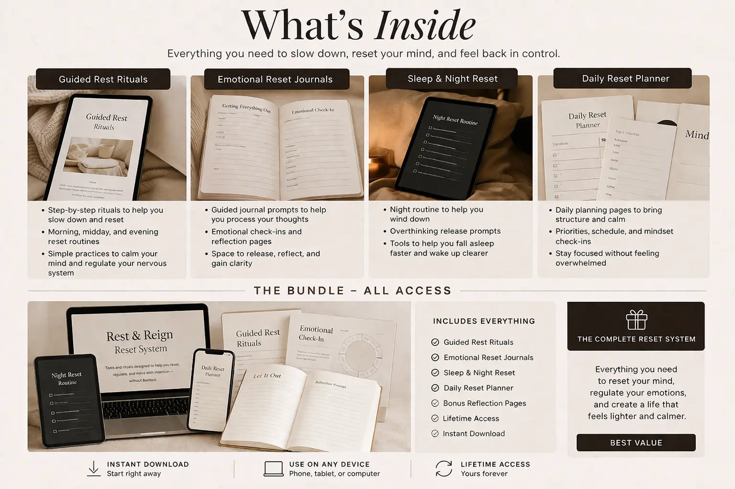 The Reset System — Your Complete Mental & Emotional Reset
